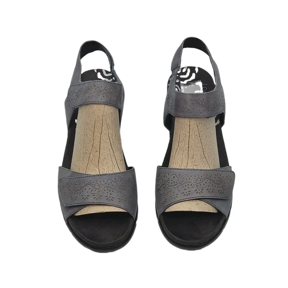 Propet Wanda Sandal Women Sz 10 XX Wide (4E) Blue 2.25